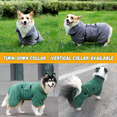 Super Absorbent Pet Bathrobe